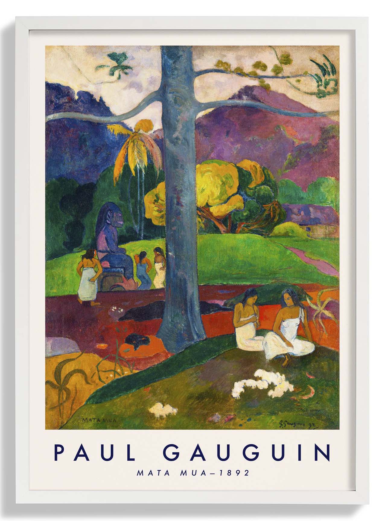 Mata Mua by Paul Gauguin