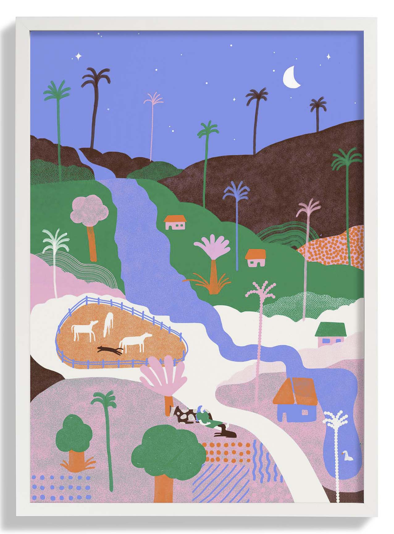 Landleben von Gina Rosas Moncada