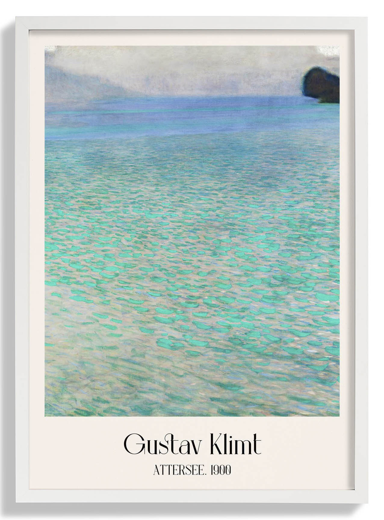 Attersee by Gustav Klimt