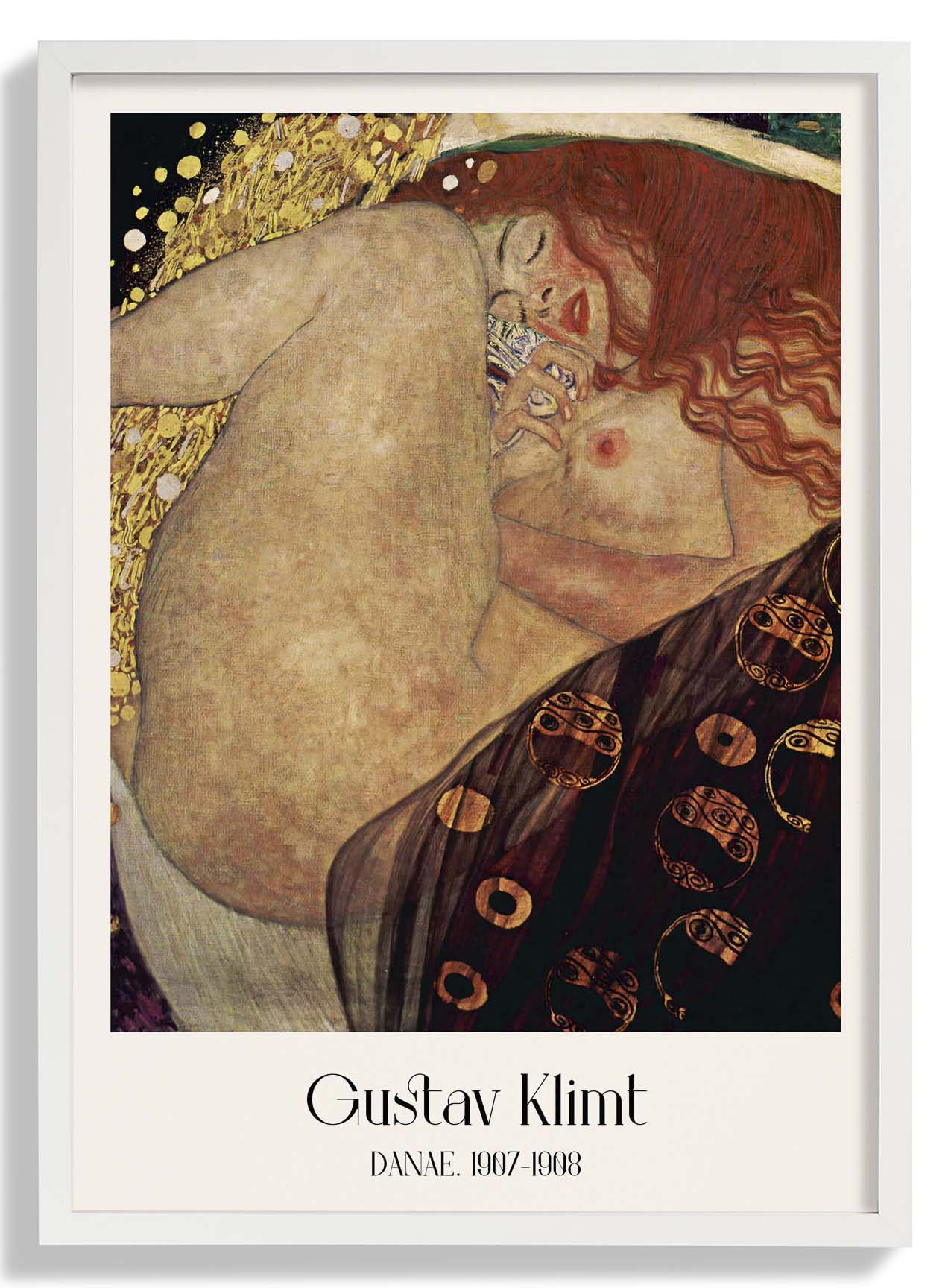 Danae by Gustav Klimt