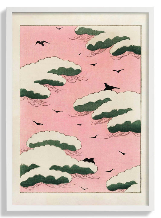 Rosa Himmel Japanisch