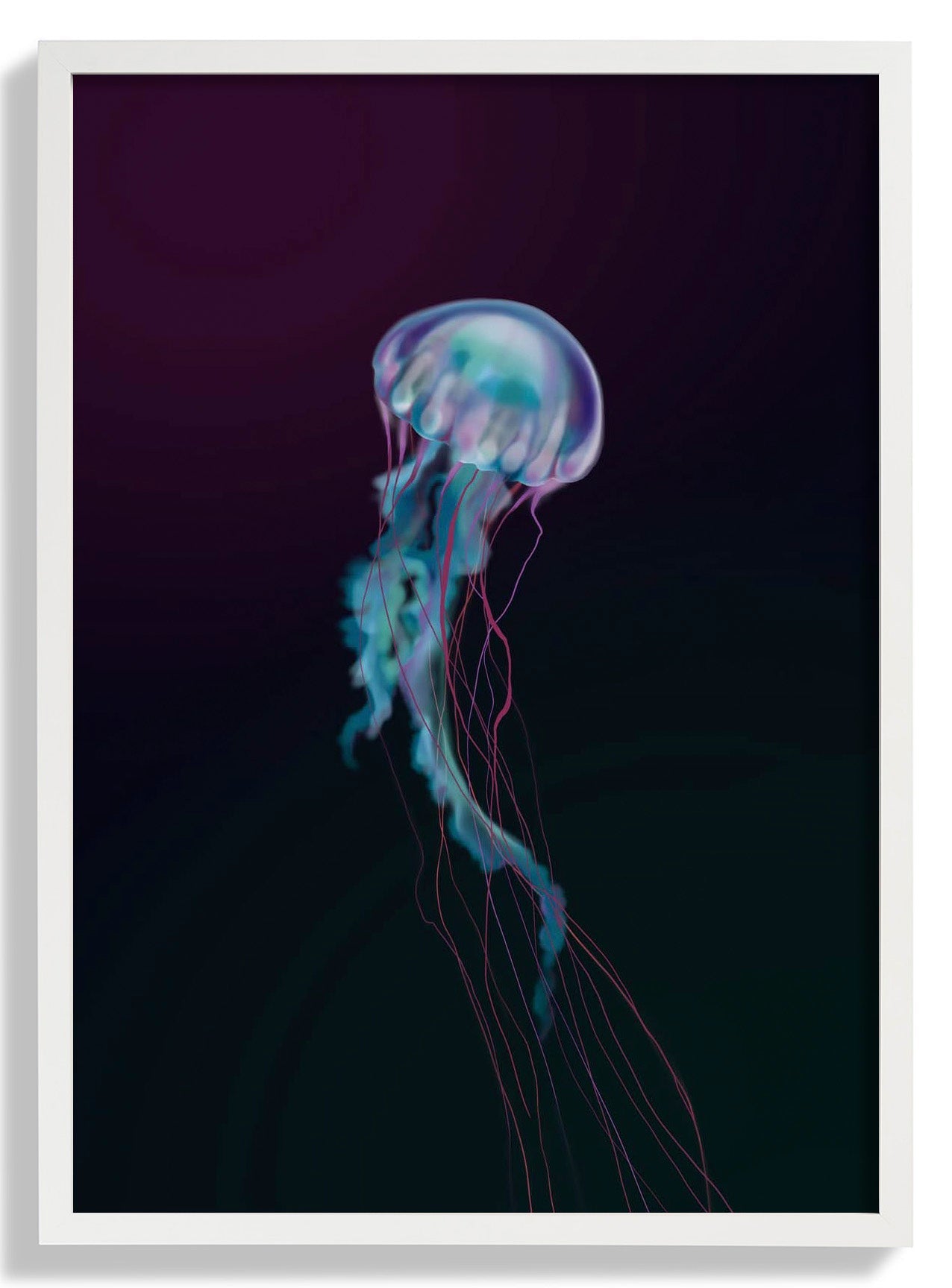 Blooming Soul Jellyfish by Julia Charlott