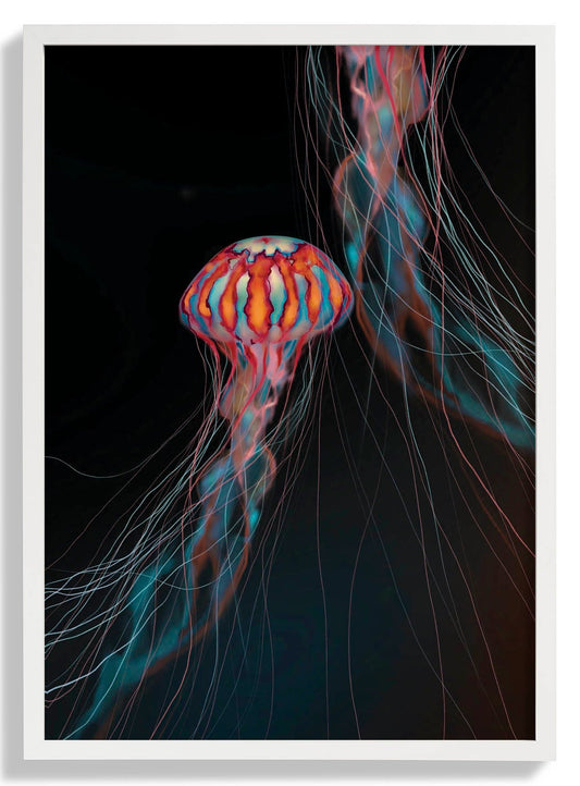 Universe Spirit Jellyfish by Julia Charlott