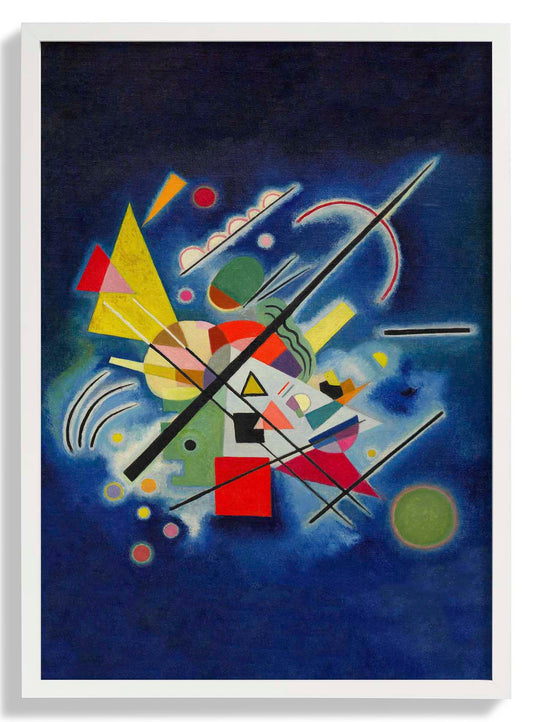 Blue Painting by Wassily Kandinsky
