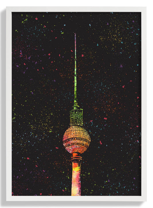 Berlin Splat TV Tower by Kaitlyn Parker