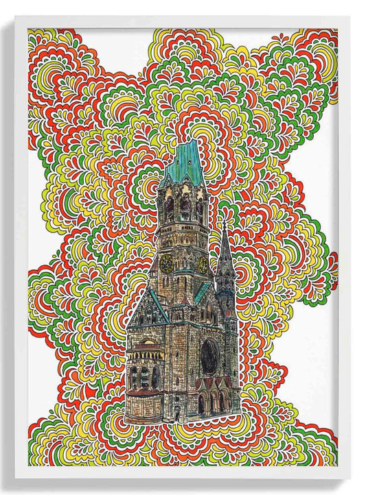 Berlin Gedaechtnis Kirche by Kaitlyn Parker