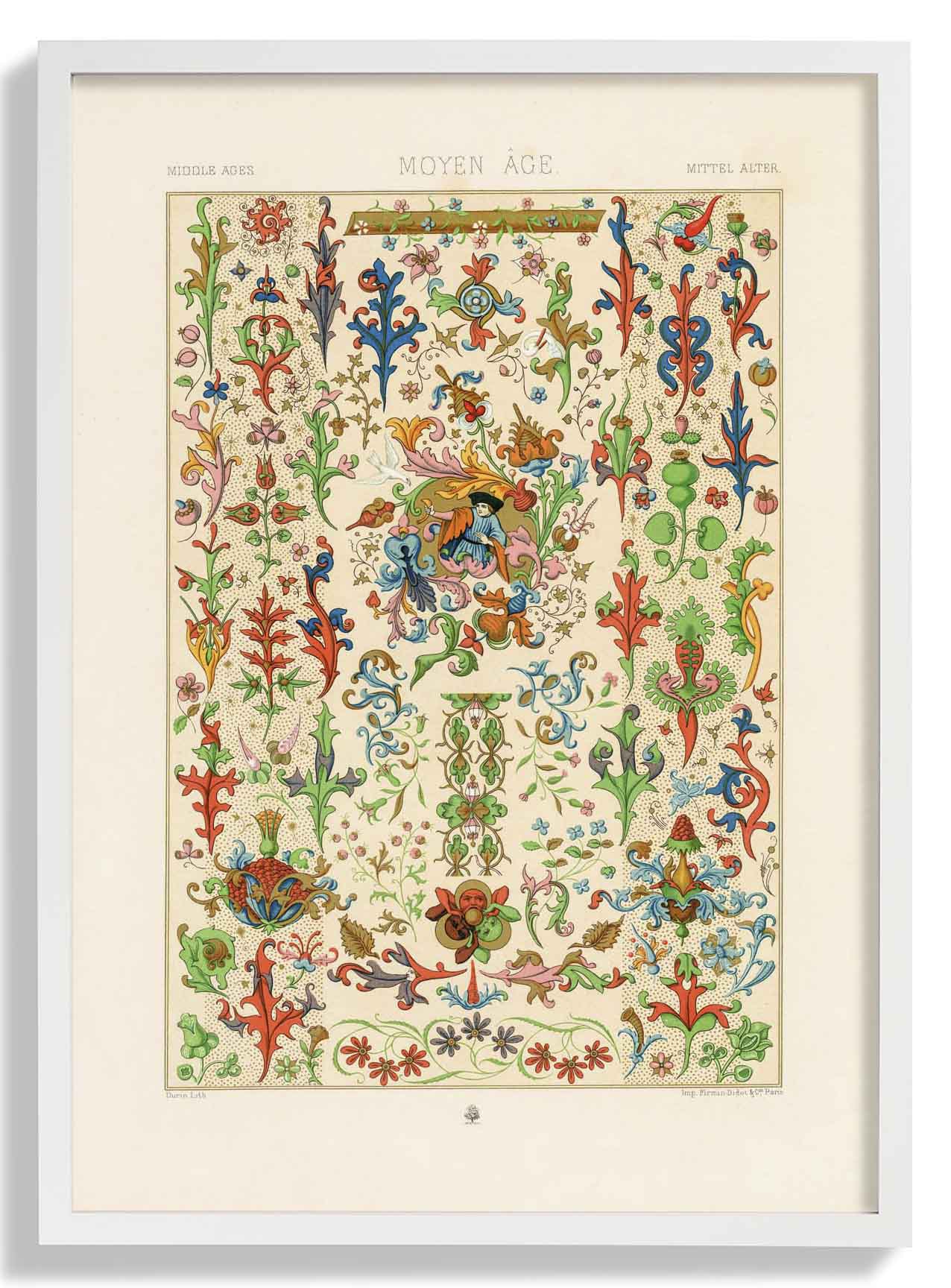 Middle Age Engraving