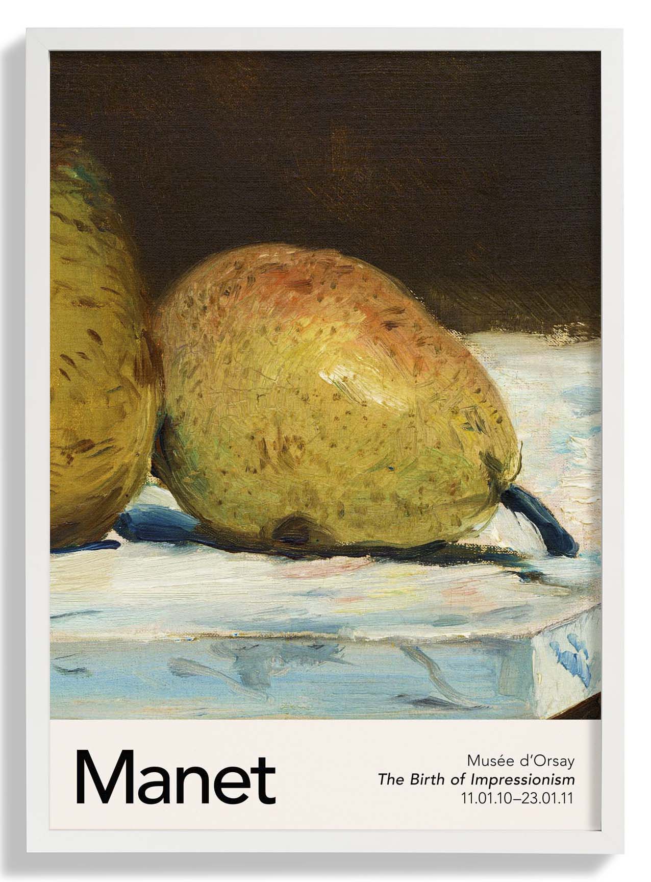 Pears by Manet Exhibition
