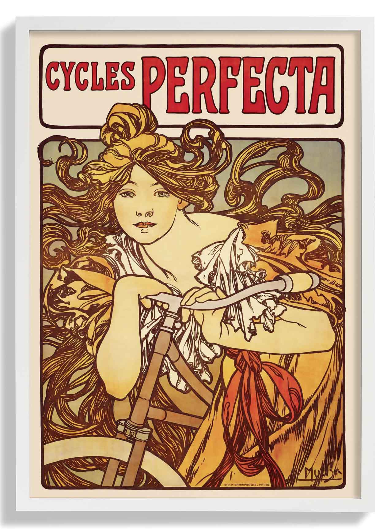 Cycles Perfecta by Alphonse Mucha