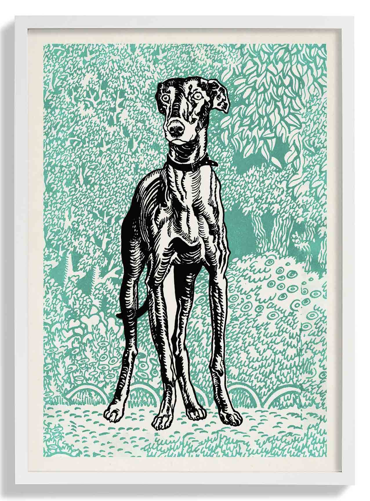 Greyhound Nr 2 by Moritz Jung