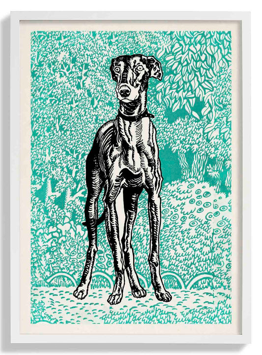 Windhund Nr. 2 von Moritz Jung