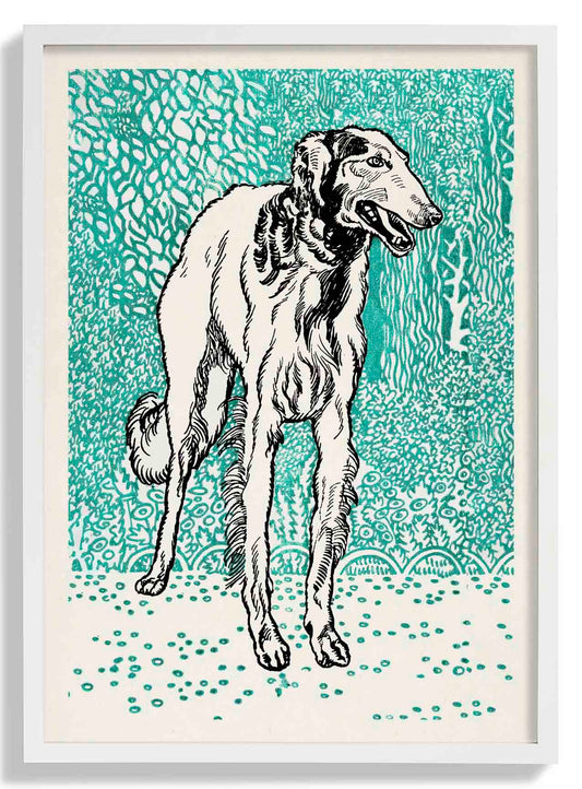 Windhund Nr. 3 von Moritz Jung