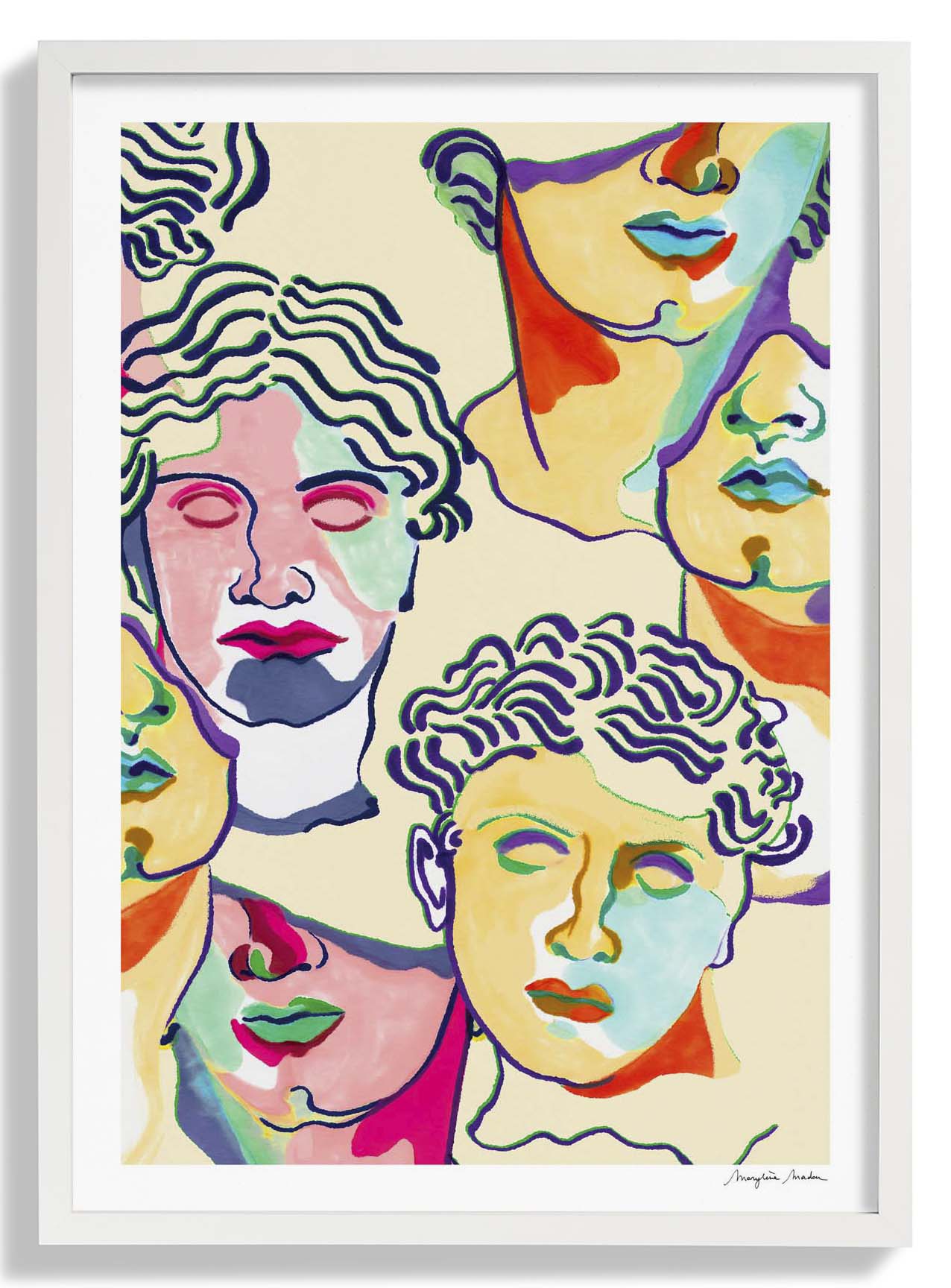 Greek Statues by MARYLENE MADOU