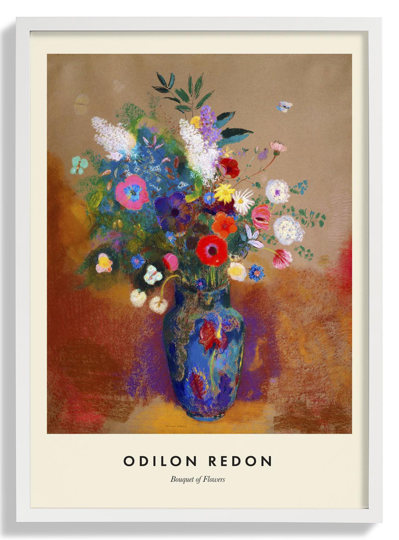 Bouquet of Flowers by Odilon Redon