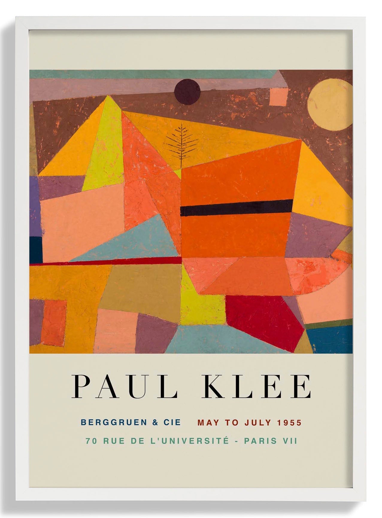 Paul Klee Joyful Mountain Art Exhibition