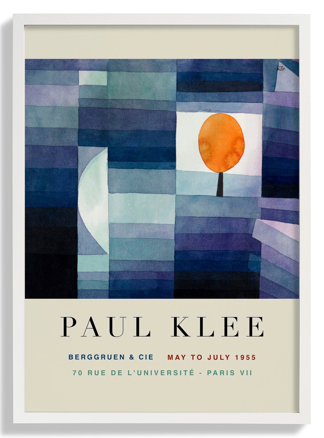 Paul Klee The Harbinger of Autumn Art Exhibition