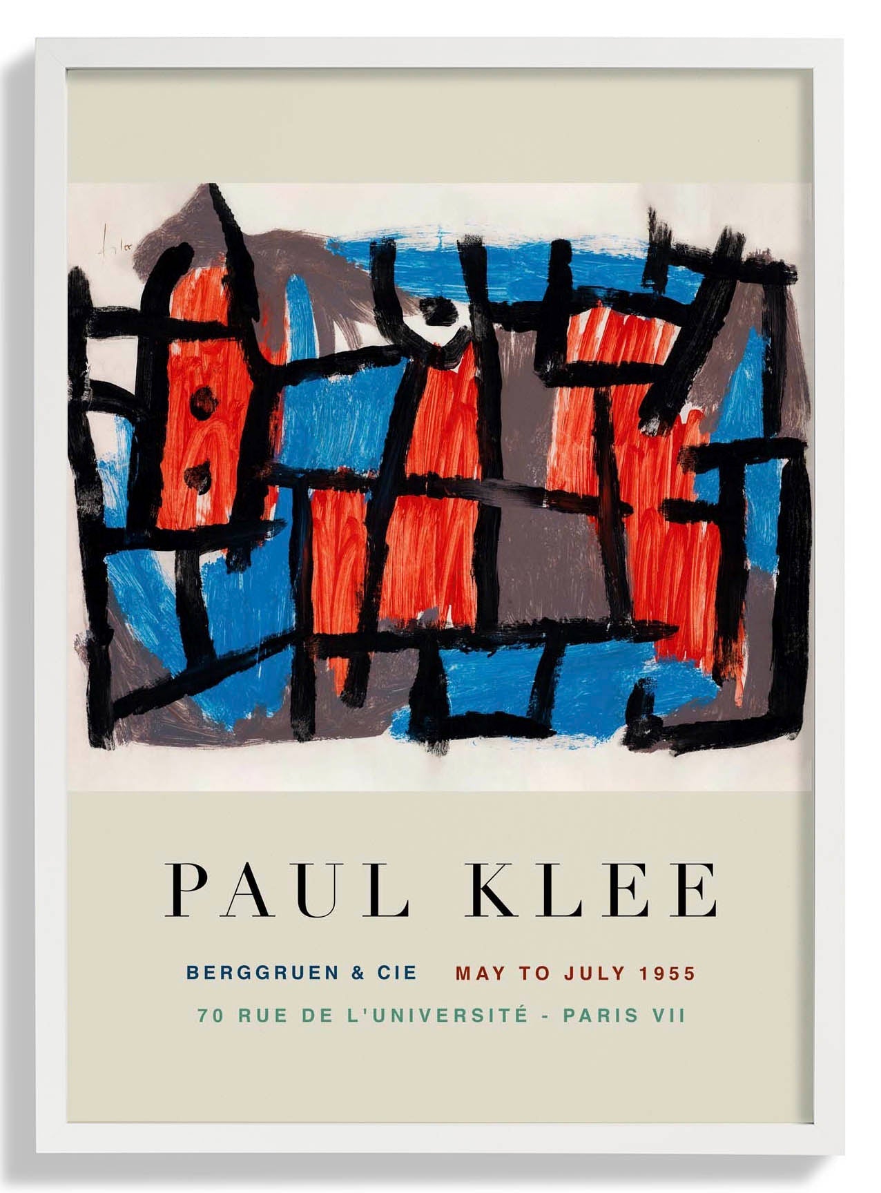 Paul Klee The Hour Before the Night Art Exhibition