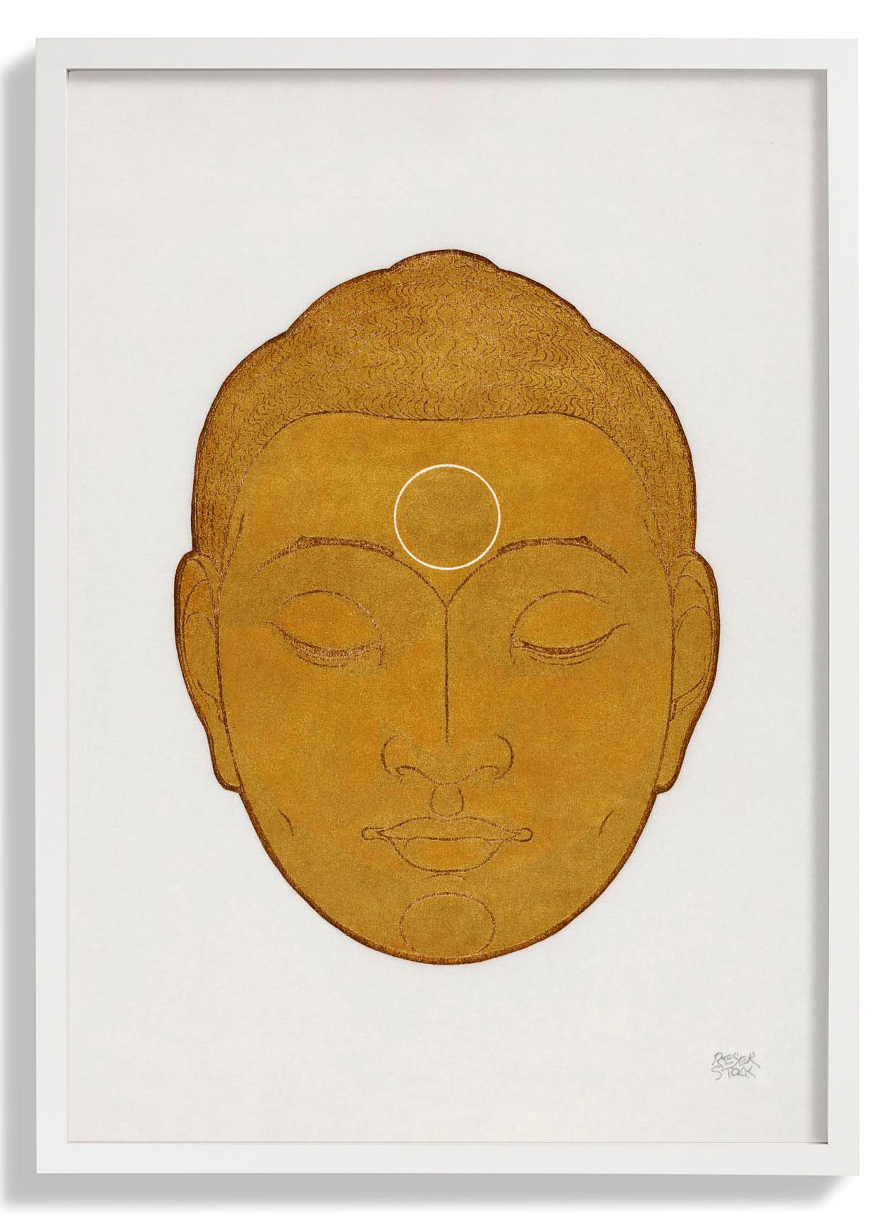 Head of Buddha by Reijer Stolk