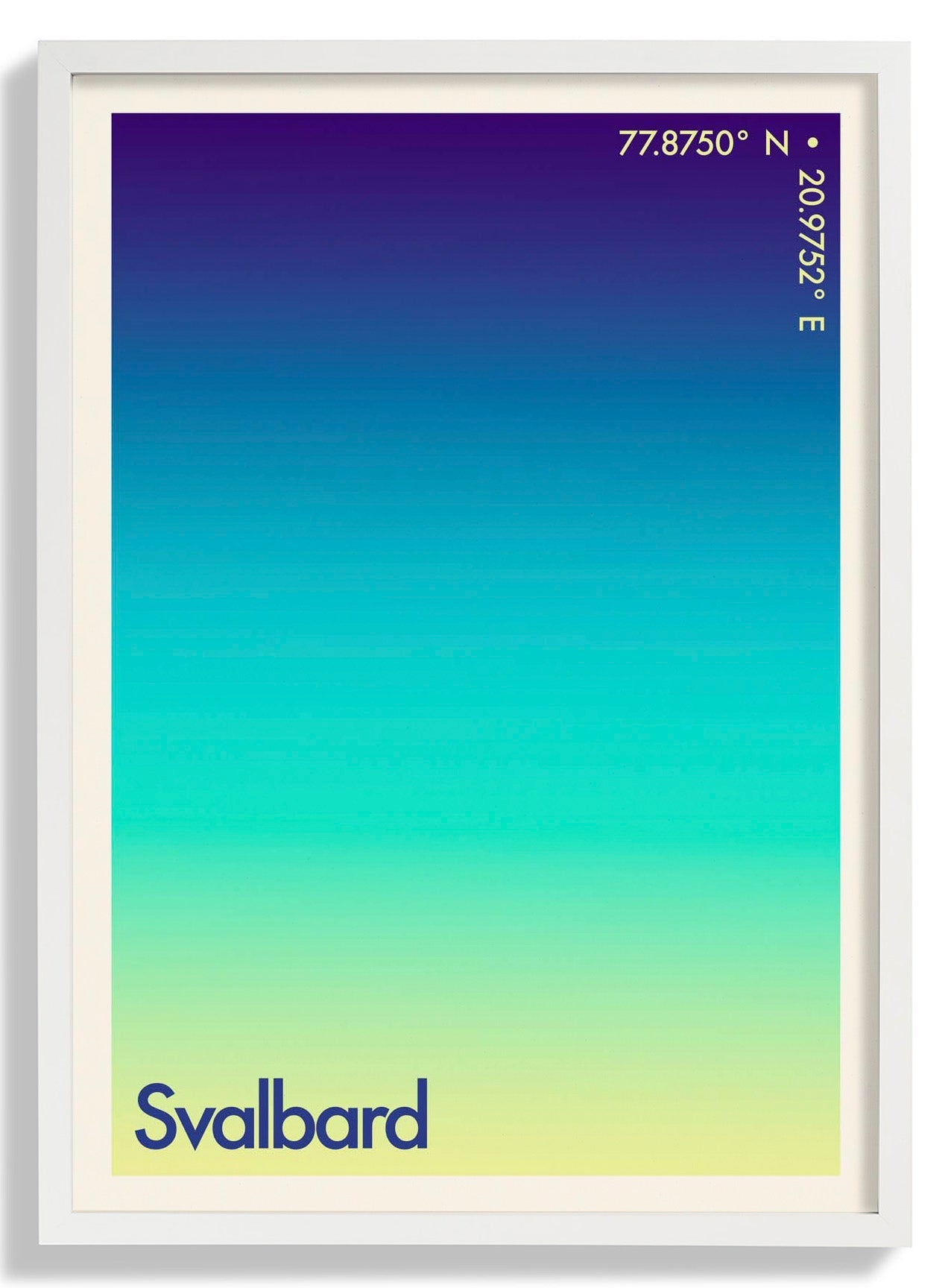 Svalbard Sunset City