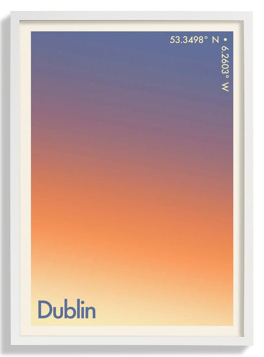 Dublin Sunset City