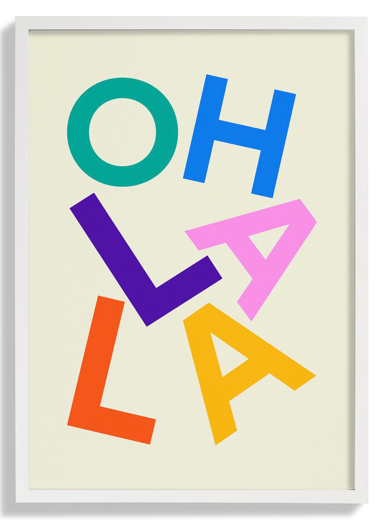 Oh La La Art Print