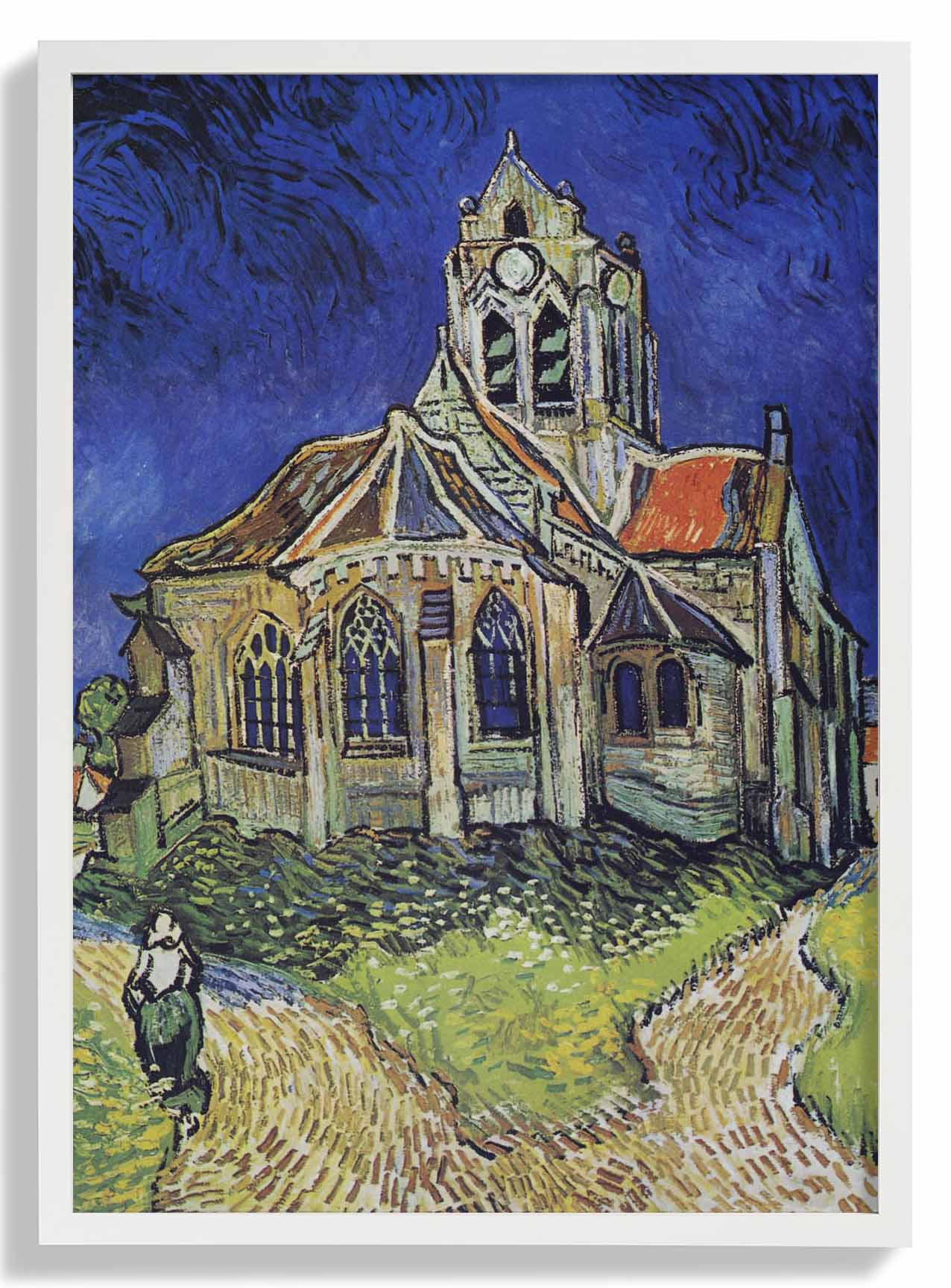 The Church at Auvers by Van Gogh