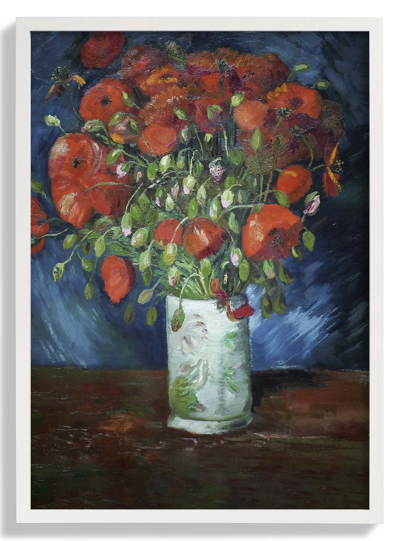 Vase with Poppies by Van Gogh