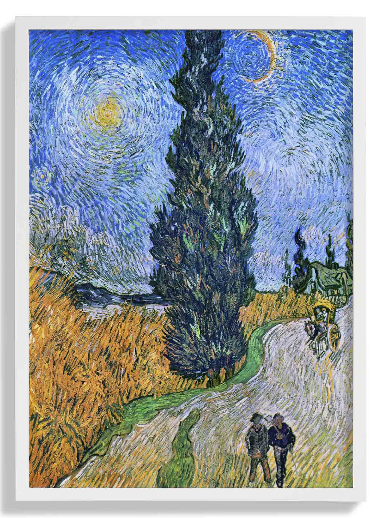 Road with Cypress and Star by Van Gogh