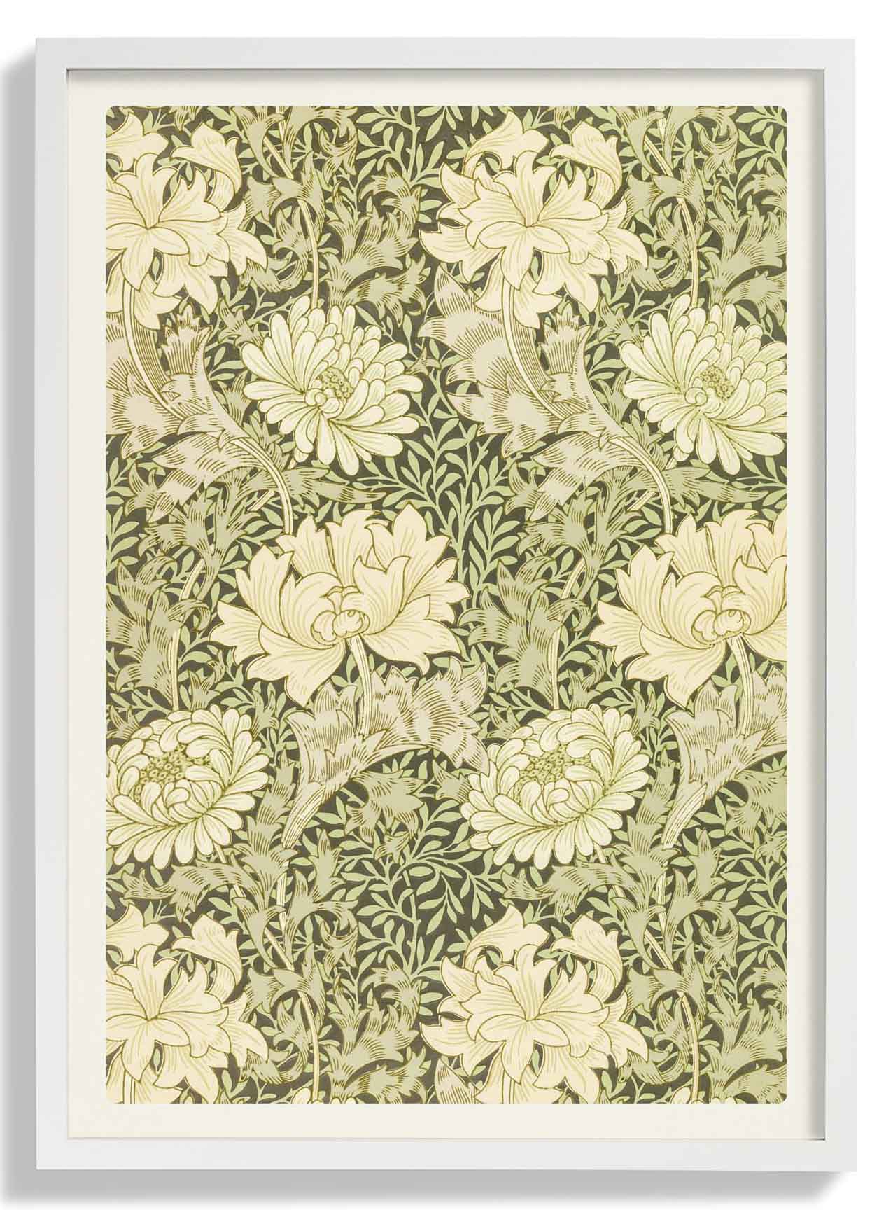 William Morris Chrysanthemum Pattern