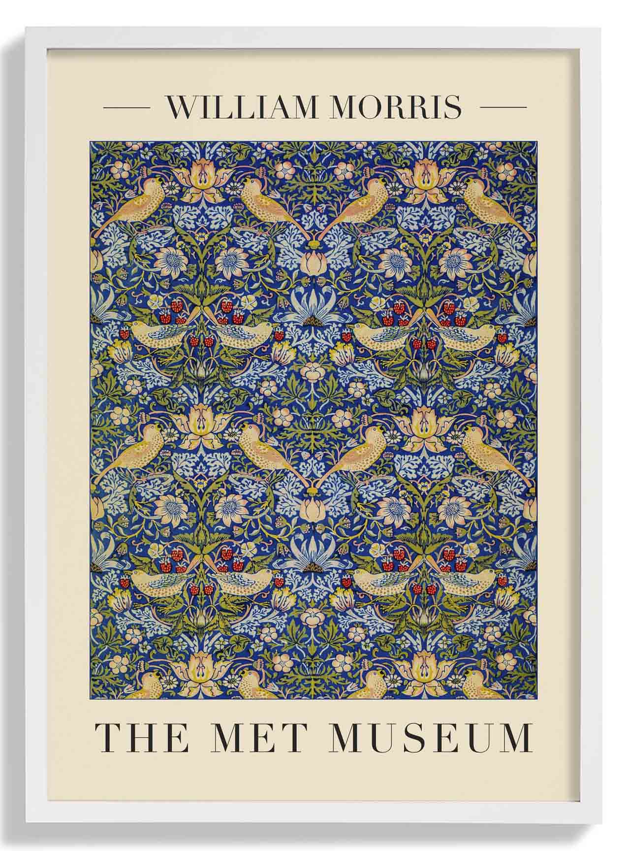 William Morris Strawberry Thief Art Exhibition