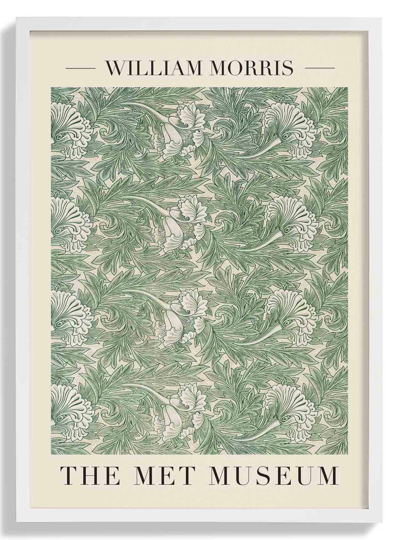 William Morris Tulip Pattern Art Exhibition