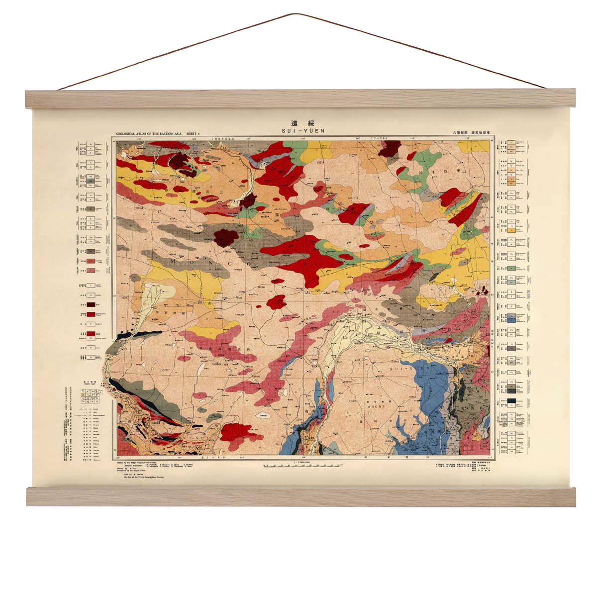 Geologie Asiens - Mongolei