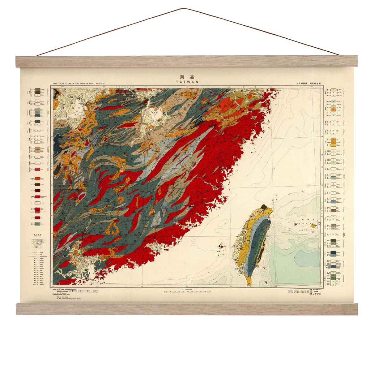 Geologie Asiens - Taiwan