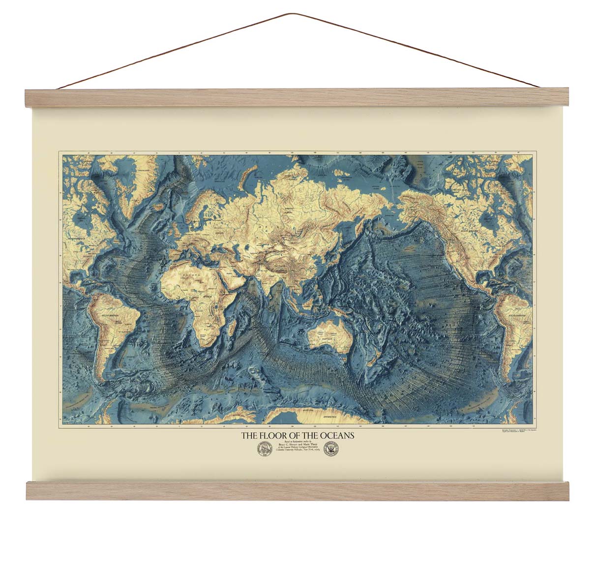 Der Boden der Ozeane Poster