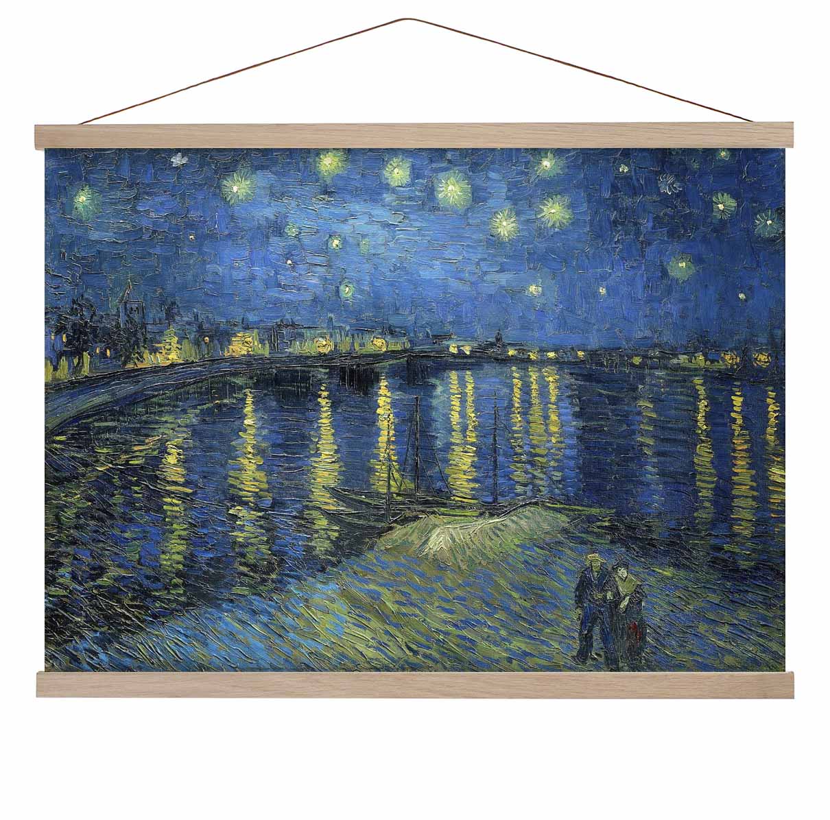 Sternennacht über der Rhone von Van Gogh
