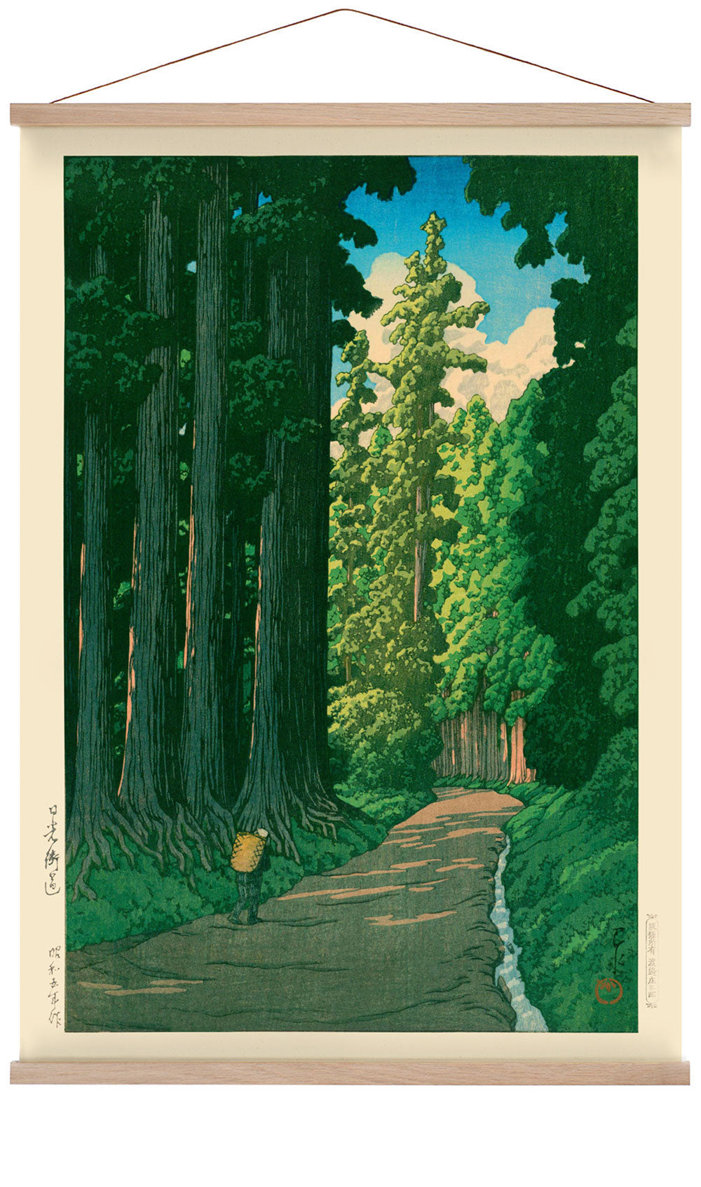 Road to Nikko by Hasui