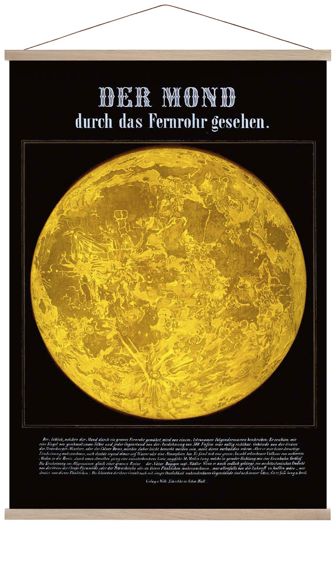 Moon Through Telescope