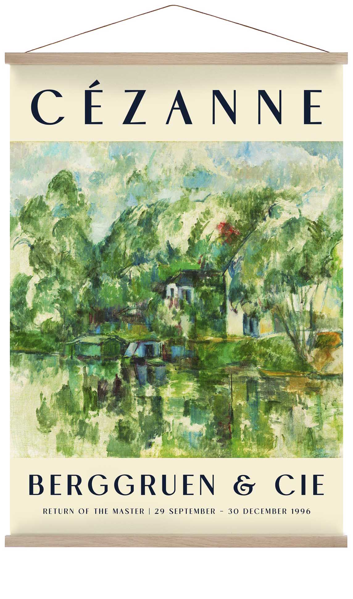 Cézanne At the Water's Edge Art Exhibition