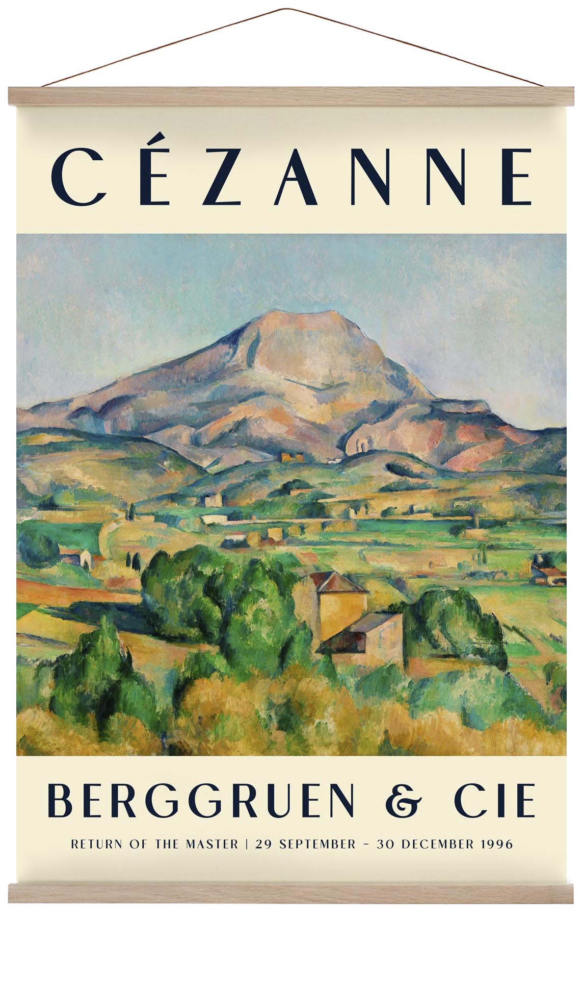 Mont Sainte Victoire Art Exhibition By Paul Cézanne