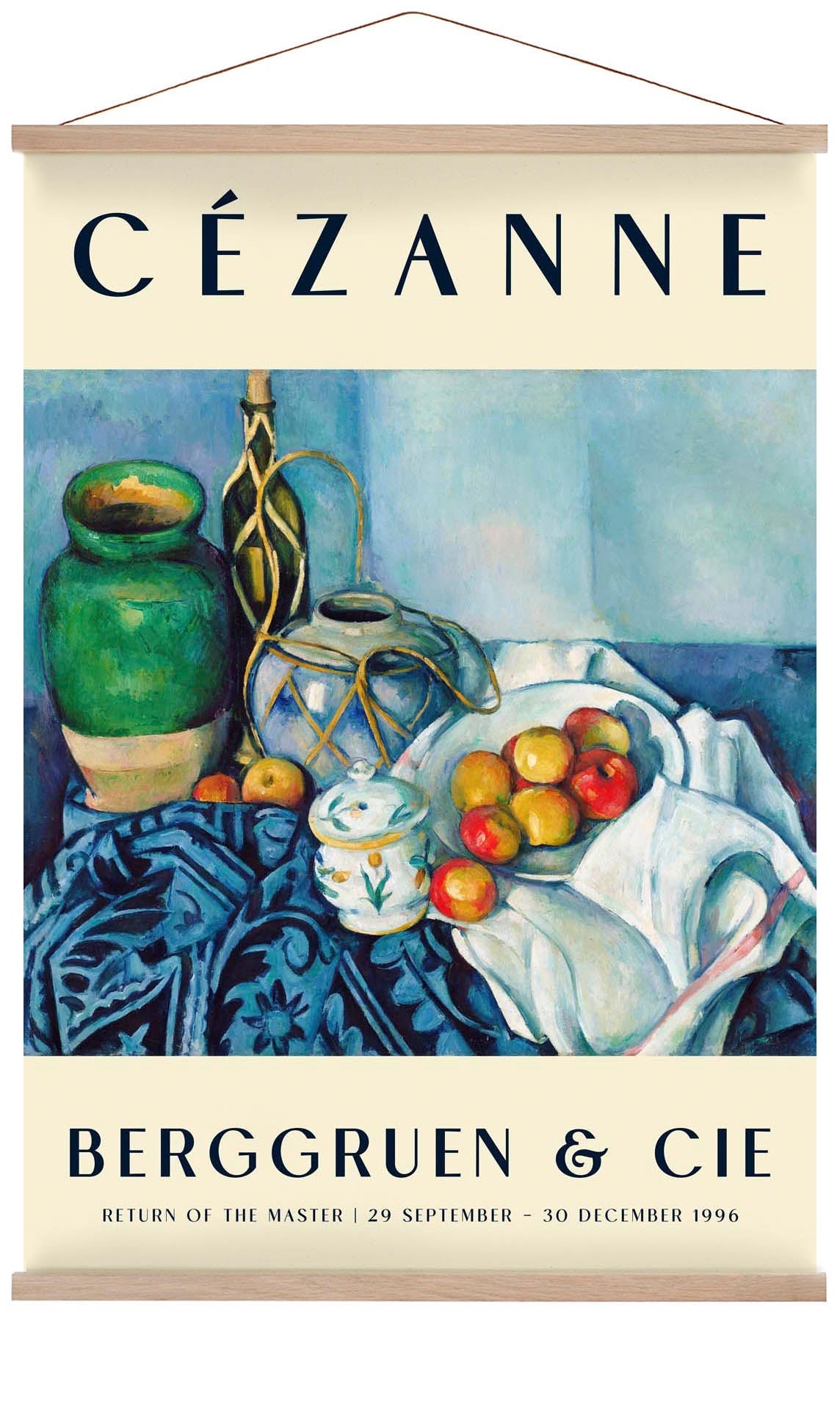 Still Life with Apples Art Exhibition By Paul Cézanne
