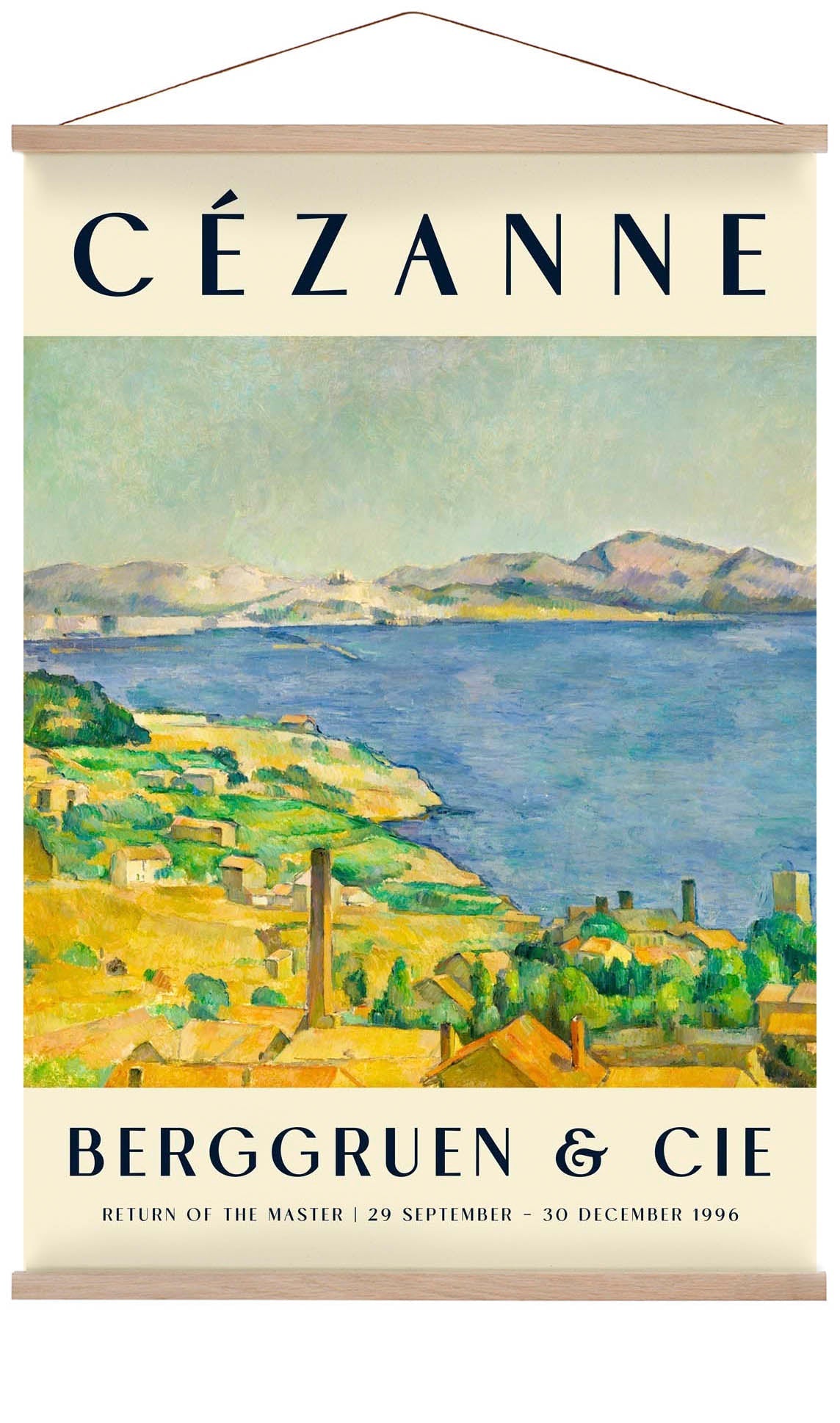 The Gulf of Marseilles Art Exhibition By Paul Cézanne