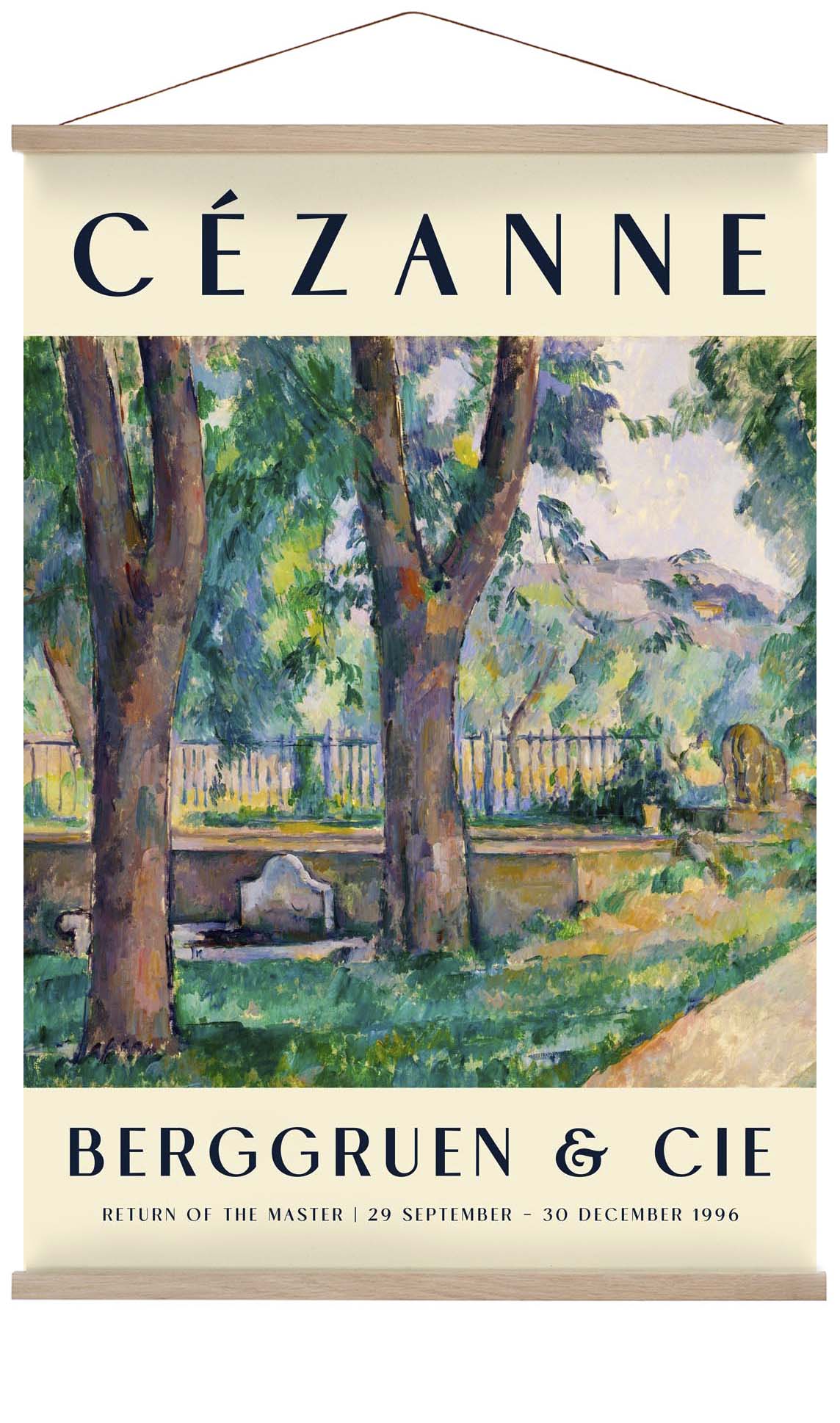 The Pool Art Exhibition By Paul Cézanne