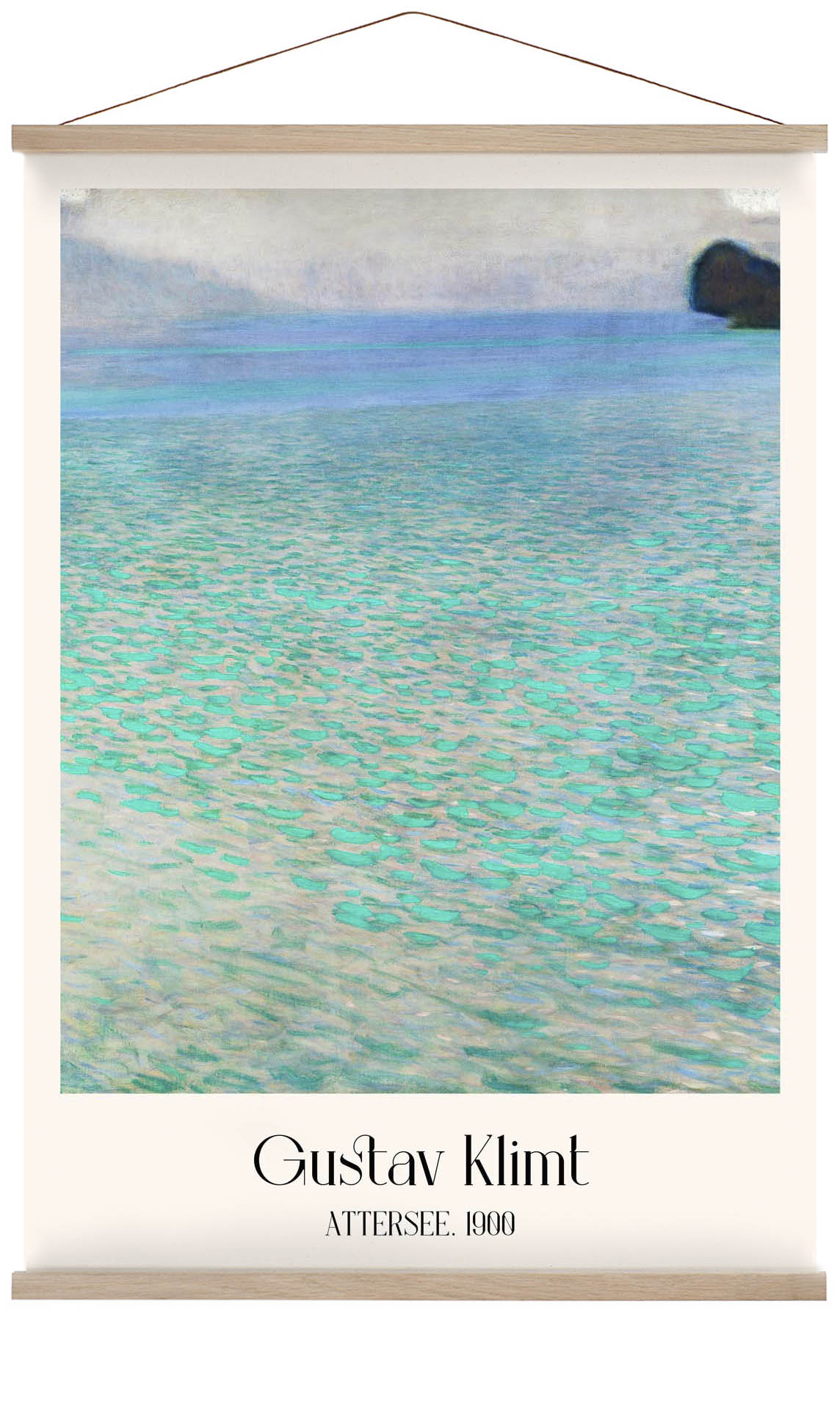 Attersee by Gustav Klimt