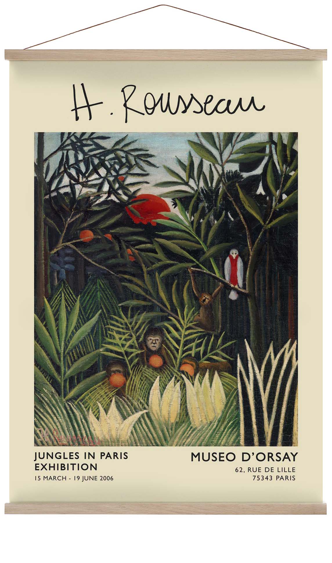 Monkeys and Parrot Rousseau Exhibition