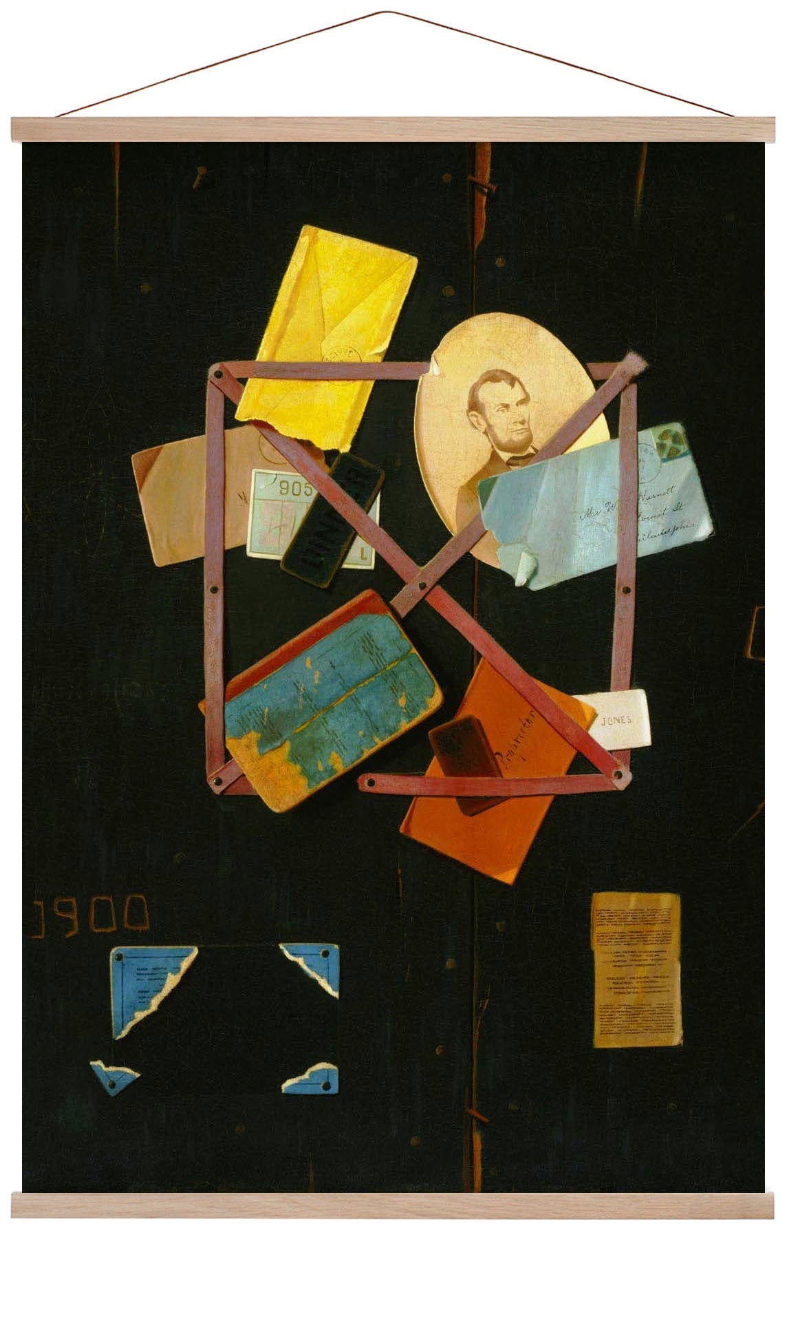 Old Time Card Rack by John Frederik Peto
