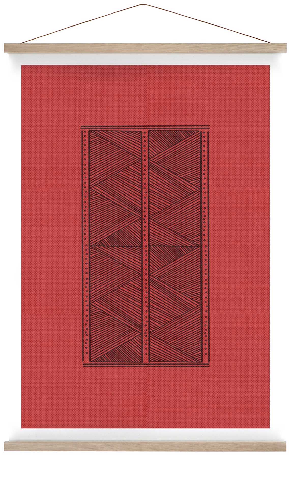 Kayapo Brazilian Indigenous Art Nr 12 by Cinthya Godoy