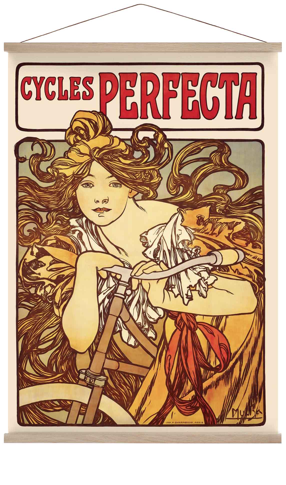 Cycles Perfecta by Alphonse Mucha