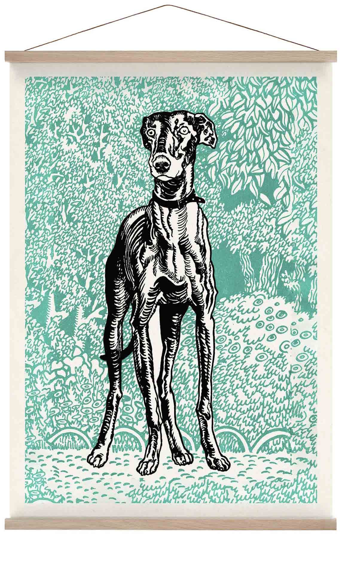 Greyhound Nr 2 by Moritz Jung