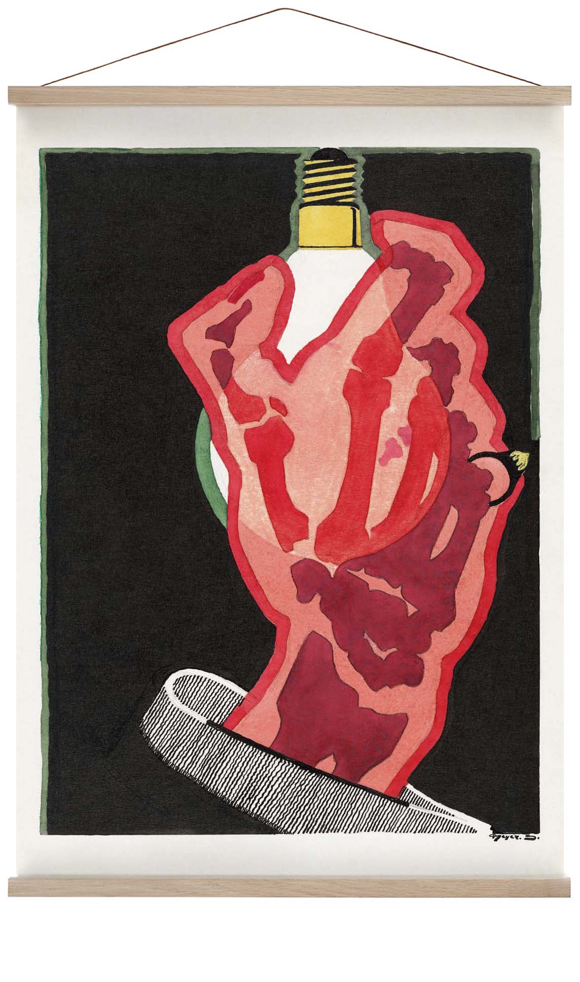 Advertisement for Lamps by Reijer Stolk