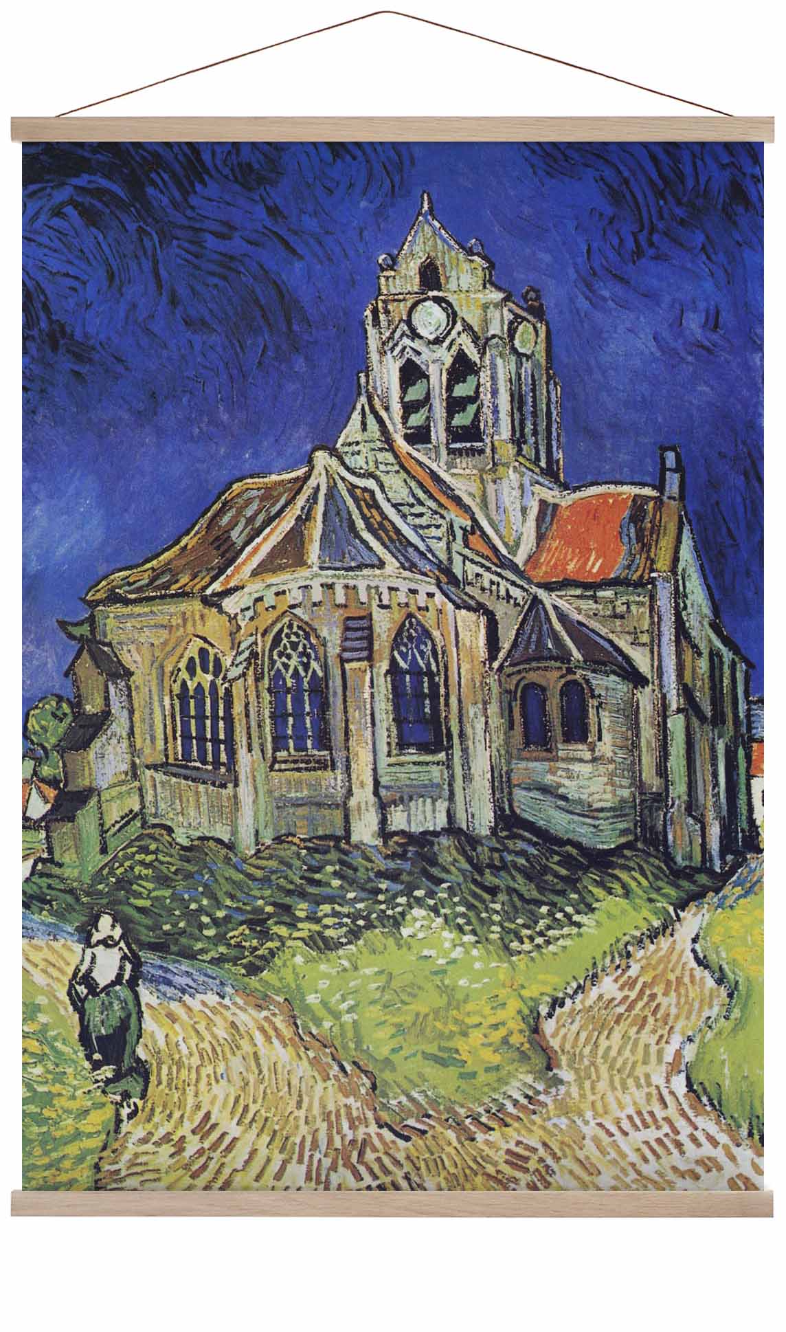 The Church at Auvers by Van Gogh